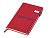 Бизнес блокнот А5 Freya с клапаном и карманом для визиток, твердая обложка, 128 листов, красный и бор