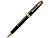 Ручка-роллер Parker Sonnet Black Lacquer GT, стержень: F, цвет чернил: black, в подарочной упаковке