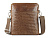 Сумка через плечо Mano Don Luca, натуральная кожа в коньячном цвете, 23 х 26,5 х 4,5 см