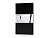 Записная книжка Moleskine Volant (нелинованная, 2 шт.), Large (13х21см), черный