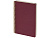 Бизнес тетрадь на гребне А5 Pragmatic, 60 листов в клетку, бордовый