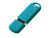 USB-флешка на 8 ГБ с покрытием soft-touch, голубой