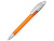 Ручка шариковая Celebrity Кейдж, оранжевый/серебристый