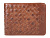 Бумажник Mano Don Luca, натуральная кожа в коньячном цвете, 12,5 х 9,7 см