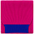 Шарф Snappy, фуксия с синим