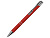 Ручка металлическая шариковая C1 софт-тач, красный