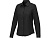Pollux Женская рубашка с длинным рукавом, черный