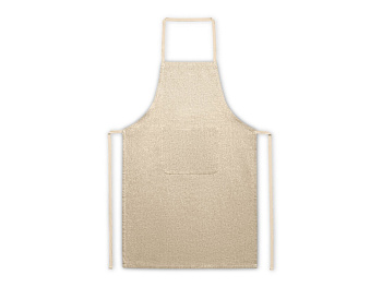 ZIMBRO. Фартук с переработанным хлопком, натуральный