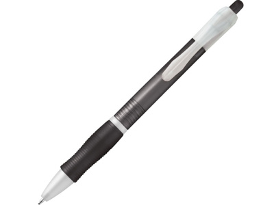SLIM. Шариковая ручка с противоскользящим покрытием, Черный