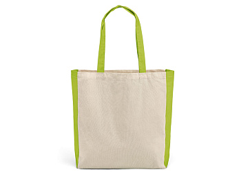 BAZAR. Сумка из 100% хлопка, Светло-зеленый