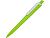 Ручка пластиковая трехгранная шариковая Lateen, зеленое яблоко/белый