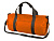 Сумка спортивная Айзек, оранжевый