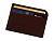 Картхолдер для 3-пластиковых карт Favor, коричневый