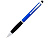 Ручка-стилус шариковая Ziggy синие чернила, синий/черный