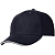 Бейсболка Unit Generic, темно-синяя (кобальт) с белым кантом