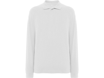 Рубашка поло Rover с длинным рукавом, белый