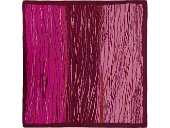 Платок бордовый 520*520 мм в подарочном мешке