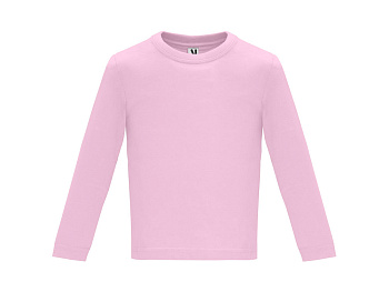 Футболка Baby  детская с длинным рукавом, светло-розовый