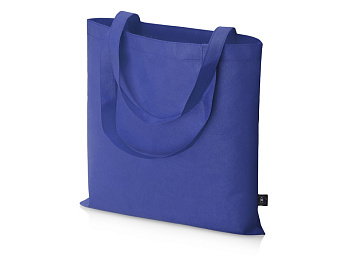 Сумка-шоппер Reviver из нетканого переработанного материала RPET, синий