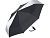 Зонт складной 5477 ColorReflex со светоотражающими клиньями, полуавтомат, черный