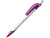 Ручка шариковая Тироль, белый/фиолетовый