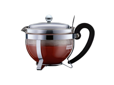 CHAMBORD TEA. Чайник 500 мл, серебряный