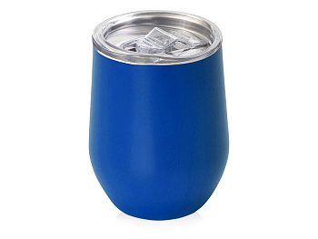 Вакуумная термокружка Sense, непротекаемая крышка, синий (P)