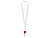 Ланъярд 2 см с ретрактором, красный