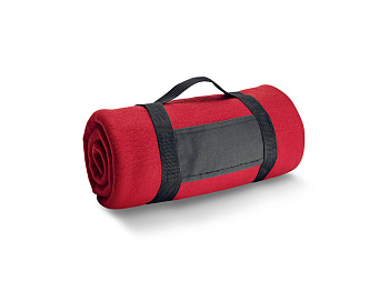 THORPE. Флисовый плед 180 г/м2, Красный