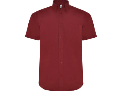 Рубашка Aifos мужская с коротким рукавом,  гранатовый