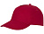 Кепка из 5 панелей Feniks, красный