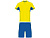 Спортивный костюм Boca, желтый/королевский синий
