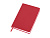 Бизнес-блокнот C2 софт-тач, твердая обложка, 128 листов, красный