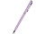 Ручка Palermo шариковая  автоматическая, сиреневый металлический корпус, 0,7 мм, синяя