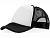 Бейсболка Trucker, черный/белый (P)